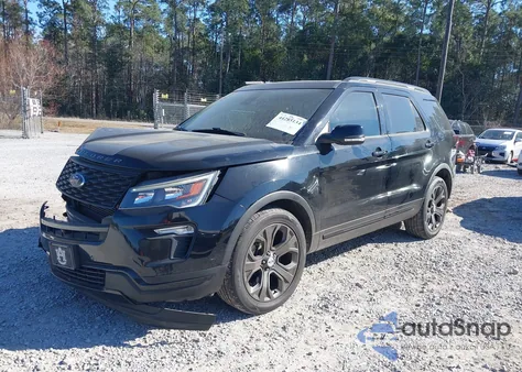 2018 Ford Explorer Sport из США, поврежденный, VIN 1FM5K8GT2JGC63108